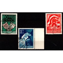 1950. Østrig. 30-året for Känten folkeafstemning. Komplet sæt.